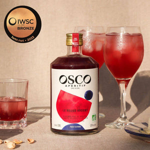 OSCO Le Rouge Ardent est médaillé du prestigieux concours international IWCS. Une médaille obtenu dans la catégorie apéritif sans alcool pour la qualité de son assemblage et son caractère.