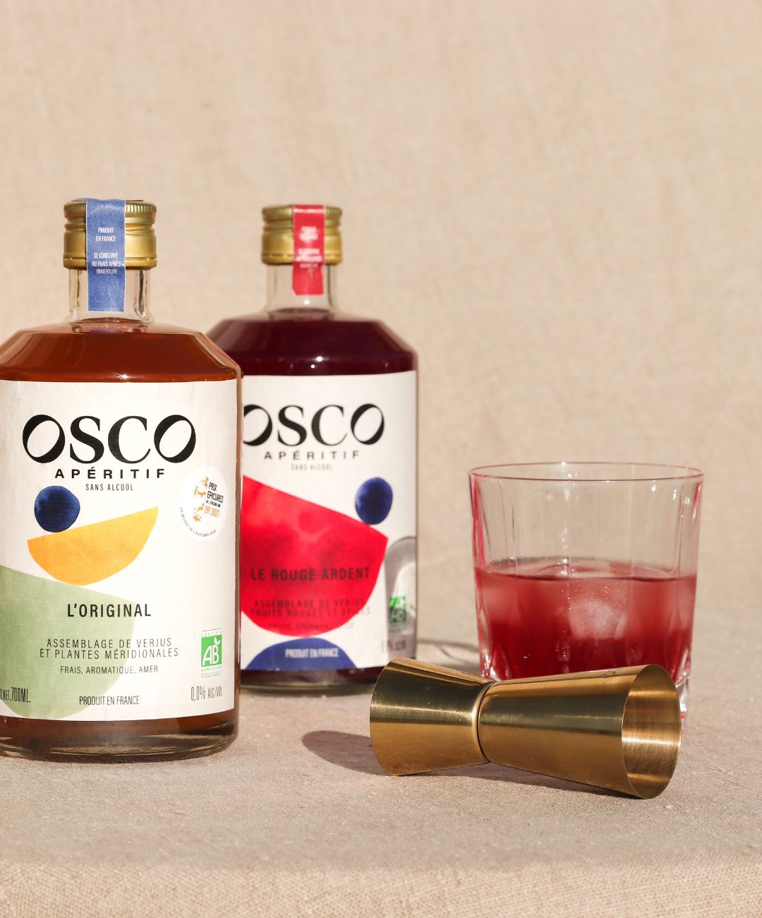 OSCO L'Original apéritif BIO sans alcool (70 cl) : Culinaries