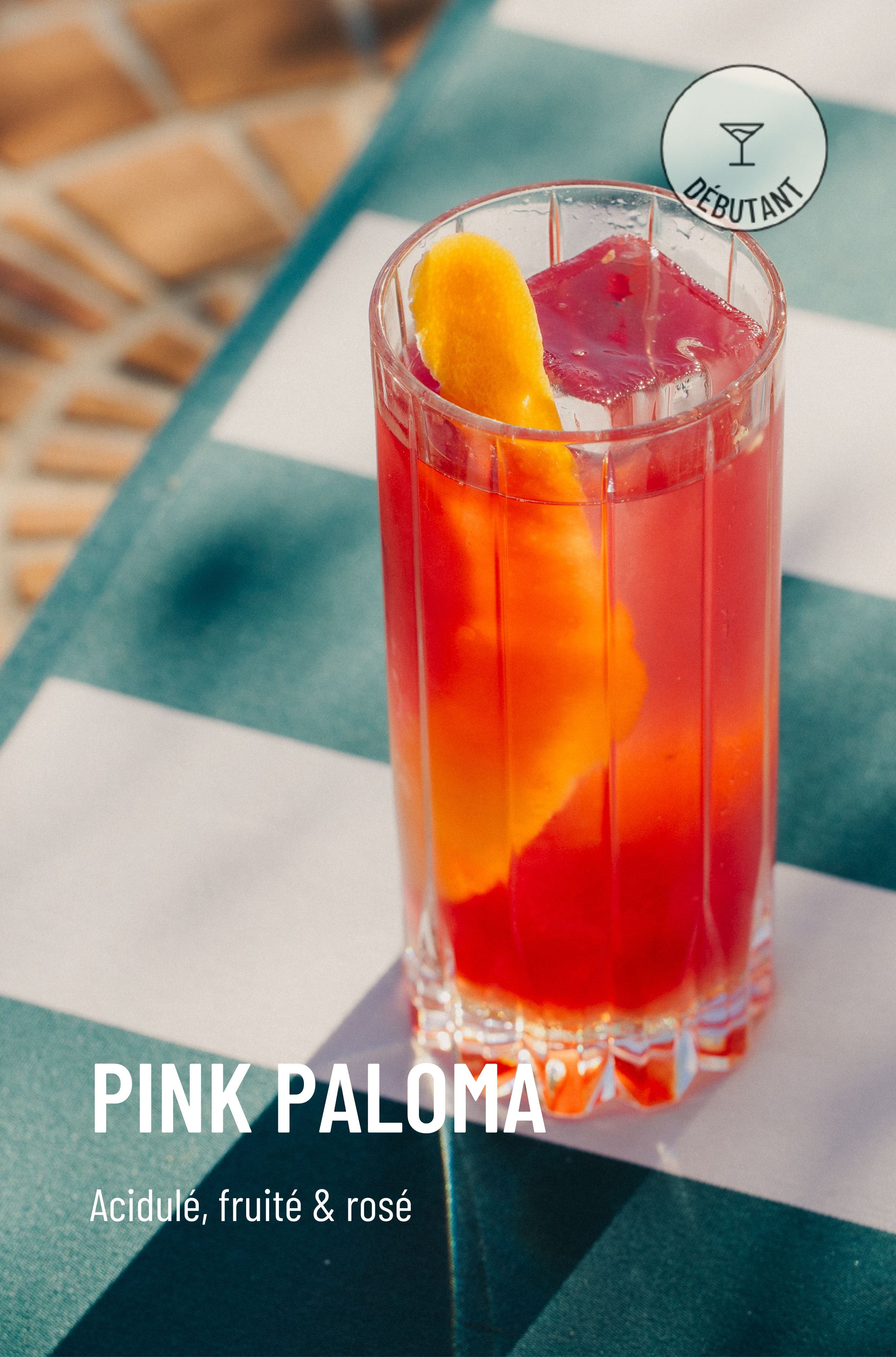 Cette recette sans alcool revisite le cocktail classique Paloma, l'incontournable mélange mexicain. Retrouvez des notes acidulées et fruitées. Un mini réconfort à l'occasion d'Octobre Rose et témoigner notre solidarité.