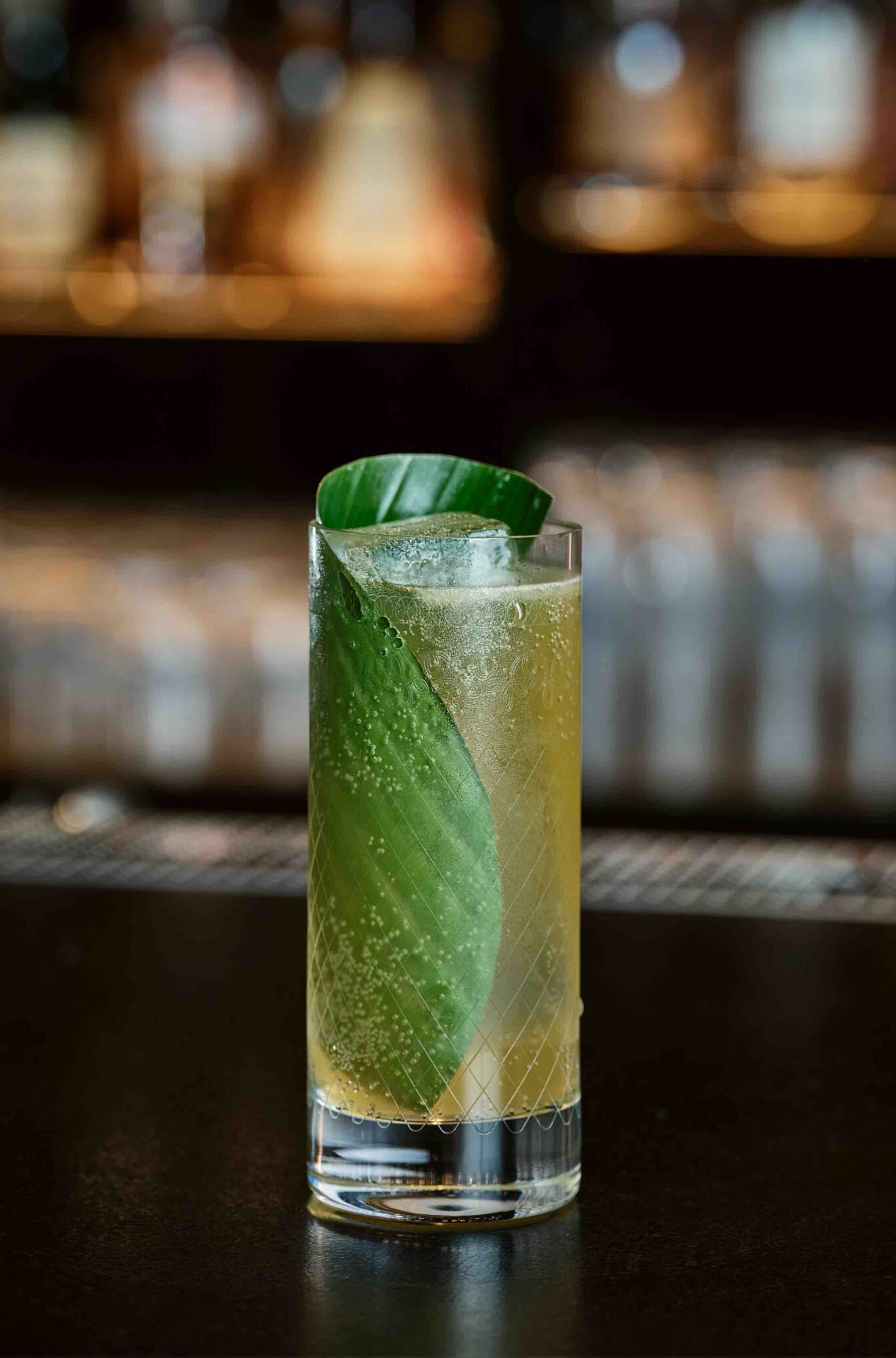 Plongez sous le soleil du Midi avec des saveurs fraîches et solaires. Peu calorique, ce cocktail sans alcool se marie parfaitement à l'apéro avec des olives vertes ou gressins !