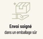 Icône de colis protégé montrant l’attention portée à l’emballage des produits OSCO