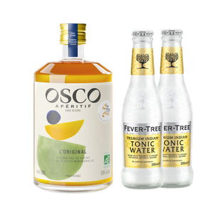 Pack OSCO tonic : OSCO L'Original bio & tonics - recette cocktail sans alcool frais et aromatique