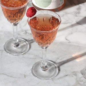 Kit cocktail Kirosco : OSCO L'Original bio & sodas fleur de sureau. Une recette de cocktail sans alcool légère fruitée pour faire craquer l'heureux.se élu.e